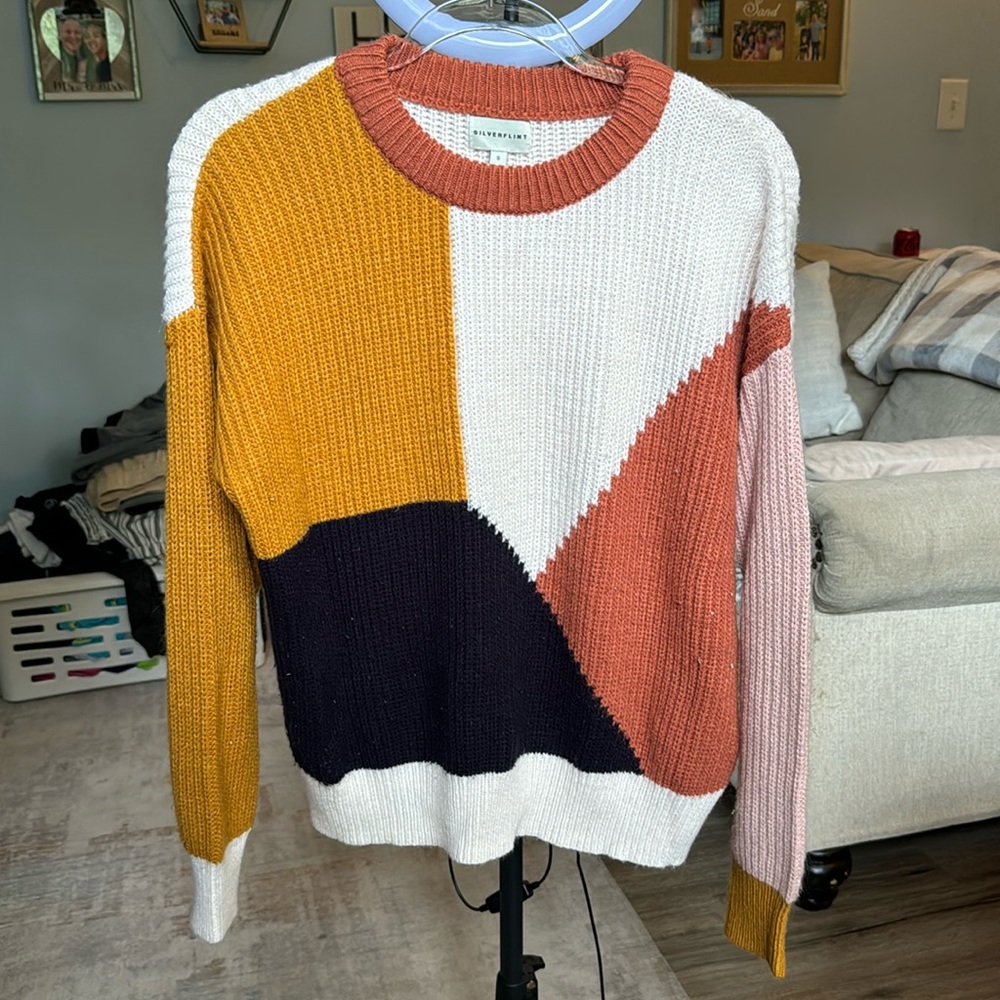 Silver flint sweater
